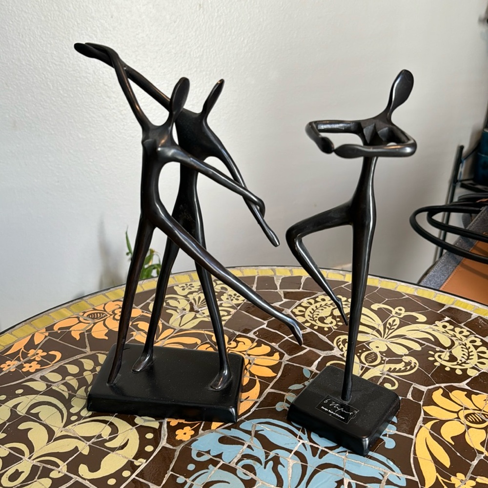 BODRUL KHALIQUE BALLET DANCER SCULPTURE-Set of Two